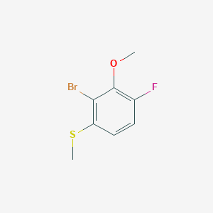2-Bromo-4-fluoro-3-methoxythioanisole