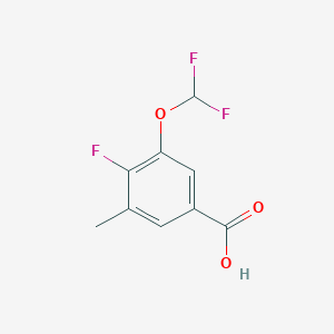 3-(Difluoromethoxy)-4-fluoro-5-methylbenzoic acid
