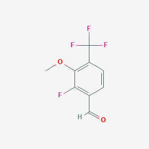 2-Fluoro-3-methoxy-4-(trifluoromethyl)benzaldehyde