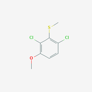 molecular formula C8H8Cl2OS B6305426 (2,6-Dichloro-3-methoxyphenyl)(methyl)sulfane CAS No. 1936630-08-8