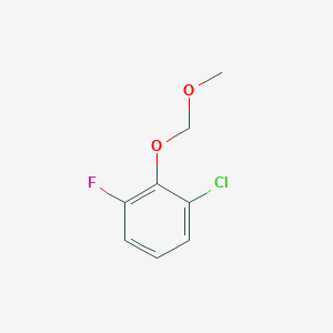 molecular formula C8H8ClFO2 B6305464 1-Chloro-3-fluoro-2-(methoxymethoxy)benzene CAS No. 1865062-93-6