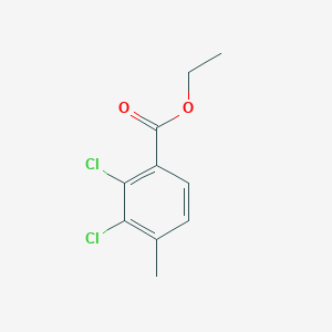 molecular formula C10H10Cl2O2 B6305672 Ethyl 2,3-dichloro-4-methylbenzoate CAS No. 1803844-86-1