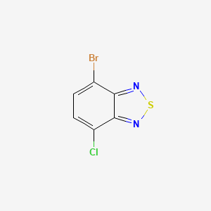 molecular formula C6H2BrClN2S B6305733 4-Bromo-7-chloro-2,1,3-benzothiadiazole CAS No. 1934413-82-7