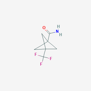 3-(Trifluoromethyl)bicyclo[1.1.1]pentane-1-carboxamide