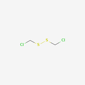 molecular formula C2H4Cl2S2 B6305770 Bis(chloromethyl)disulfide, 90% CAS No. 18994-69-9