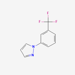 molecular formula C10H7F3N2 B6305775 1-(3-(三氟甲基)苯基)-1H-吡唑 CAS No. 35715-68-5