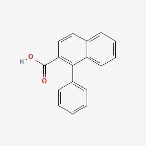 molecular formula C17H12O2 B6305846 1-Phenylnaphthalene-2-carboxylic acid CAS No. 85679-03-4