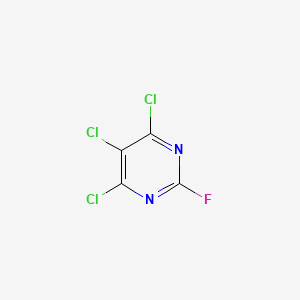 molecular formula C4Cl3FN2 B6305903 4,5,6-Trichloro-2-fluoropyrimidine CAS No. 30679-85-7