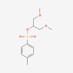 molecular formula C12H18O5S B6305909 Toluene-4-sulfonic acid 2-methoxy-1-methoxymethyl-ethyl ester CAS No. 85608-70-4