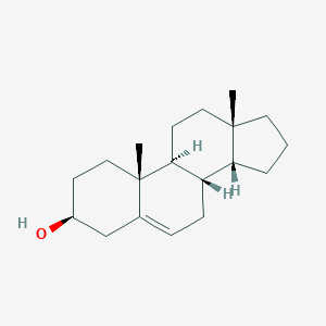 molecular formula C19H30O B063060 (3b,14b)-Androst-5-en-3-ol CAS No. 163061-08-3