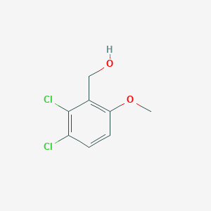 molecular formula C8H8Cl2O2 B6306025 2,3-Dichloro-6-methoxybenzyl alcohol CAS No. 1823363-25-2