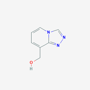 molecular formula C7H7N3O B6306049 [1,2,4]Triazolo[4,3-a]pyridin-8-ylmethanol CAS No. 1823349-14-9