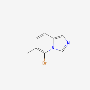 molecular formula C8H7BrN2 B6306136 5-Bromo-6-methyl-imidazo[1,5-a]pyridine CAS No. 1427326-76-8