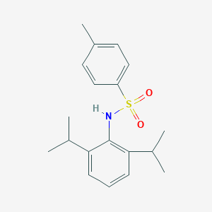 molecular formula C19H25NO2S B063062 N-(2,6-diisopropylphenyl)-4-methylbenzenesulfonamide CAS No. 163704-71-0