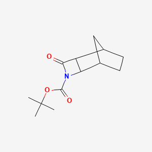 tert-Butyl 4-oxo-3-azatricyclo[4.2.1.02,5]nonane-3-carboxylate