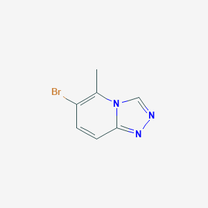 6-Bromo-5-methyl-[1,2,4]triazolo[4,3-a]pyridine