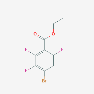 molecular formula C9H6BrF3O2 B6306384 Ethyl 4-bromo-2,3,6-trifluorobenzoate CAS No. 773139-40-5