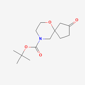 tert-Butyl 3-oxo-6-oxa-9-azaspiro[4.5]decane-9-carboxylate