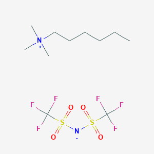 N-Trimethyl-N-hexylammonium bis(trifluoromethanesulfonyl)imide, 99.5%
