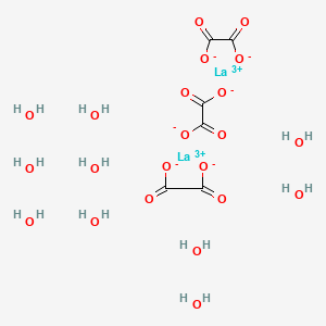 B6306551 Lanthanum(III) oxalate decahydrate CAS No. 102482-28-0