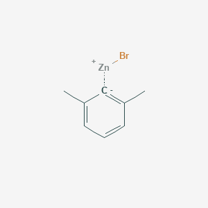 molecular formula C8H9BrZn B6306567 2,6-Dimethylphenylzinc bromide, 0.50 M in THF CAS No. 1383429-83-1