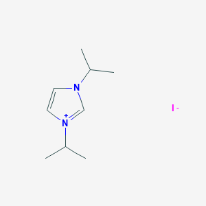 molecular formula C9H17IN2 B6306608 1,3-Diisopropylimidazolium iodide, 95% CAS No. 398460-83-8