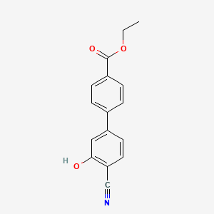 2-Cyano-5-(4-ethoxycarbonylphenyl)phenol, 95%