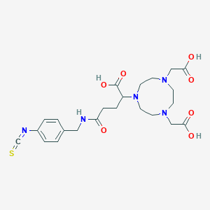 molecular formula C23H31N5O7S B6306829 p-NCS-benzyl-NODA-GA CAS No. 1660127-21-8