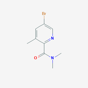 molecular formula C9H11BrN2O B6306850 5-Bromo-N,N,3-trimethylpicolinamide CAS No. 2099056-22-9