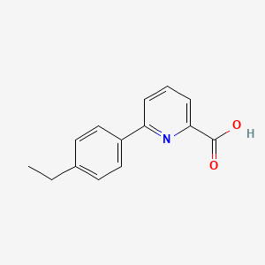 6-(4-Ethylphenyl)picolinic acid, 95%