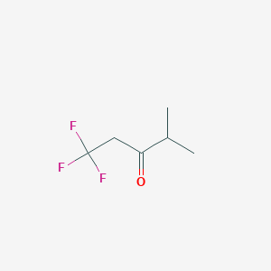 molecular formula C6H9F3O B6307056 1,1,1-Trifluoro-4-methylpentan-3-one CAS No. 82929-55-3