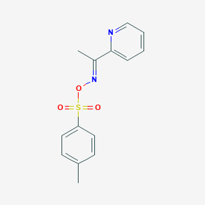 molecular formula C14H14N2O3S B6307078 1-(2-Pyridinyl)ethanone O-[(4-methylphenyl)sulfonyl]oxime CAS No. 74209-50-0