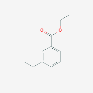 molecular formula C12H16O2 B6307083 3-Isopropylbenzoic acid ethyl ester, 97% CAS No. 73794-64-6