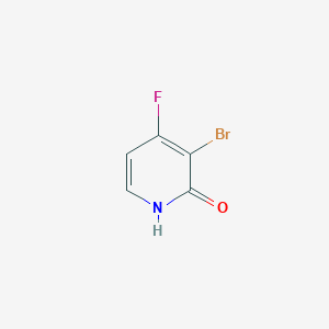 molecular formula C5H3BrFNO B6307140 3-Bromo-4-fluoropyridin-2(1H)-one CAS No. 1805515-24-5