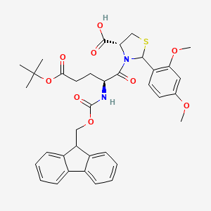 Fmoc-Glu(OtBu)-Cys(Psi(Dmp,H)pro)-OH