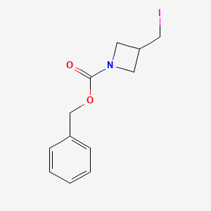 3-Iodomethyl-azetidine-1-carboxylic acid benzyl ester