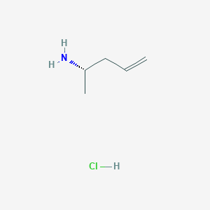 (S)-Pent-4-en-2-amine hydrochloride