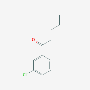 1-(3-Chloro-phenyl)-pentan-1-one, 97%