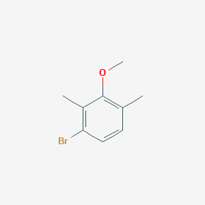 molecular formula C9H11BrO B6307445 1-Bromo-3-methoxy-2,4-dimethylbenzene CAS No. 78668-12-9