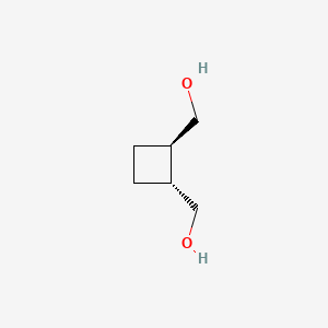 molecular formula C6H12O2 B6307619 [trans-2-(Hydroxymethyl)cyclobutyl]methanol CAS No. 7371-64-4