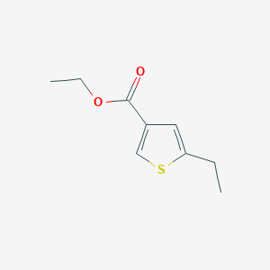 5-Ethyl-thiophene-3-carboxylic acid ethyl ester, 95%