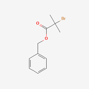molecular formula C11H13BrO2 B6307667 Benzyl 2-bromo-2-methylpropanoate, 95% CAS No. 75107-16-3