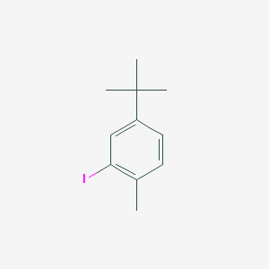 molecular formula C11H15I B6307736 4-(叔丁基)-2-碘-1-甲苯 CAS No. 70728-98-2