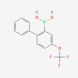 4-Trifluoromethoxy-2-biphenyl)boronic acid