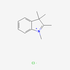 molecular formula C12H16ClN B6307777 1,2,3,3-Tetramethyl-3H-indolium chloride CAS No. 62439-66-1