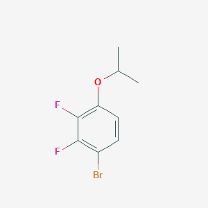 molecular formula C9H9BrF2O B6307809 1-Bromo-2,3-difluoro-4-isopropoxybenzene CAS No. 1881330-56-8