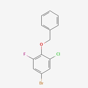 2-(Benzyloxy)-5-bromo-1-chloro-3-fluorobenzene