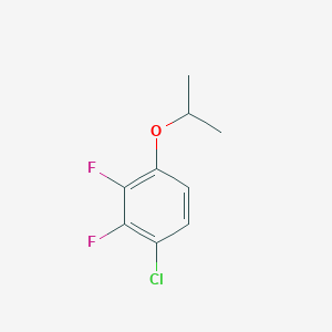 molecular formula C9H9ClF2O B6307815 1-Chloro-2,3-difluoro-4-isopropoxybenzene CAS No. 1881293-24-8