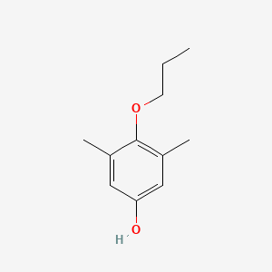 molecular formula C11H16O2 B6307830 3,5-Dimethyl-4-propoxyphenol CAS No. 1881291-04-8
