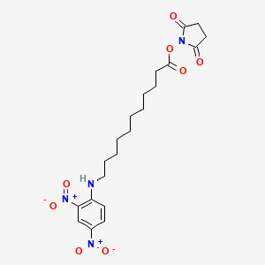 molecular formula C21H28N4O8 B6307899 DNP-AU-NHS CAS No. 1864072-86-5